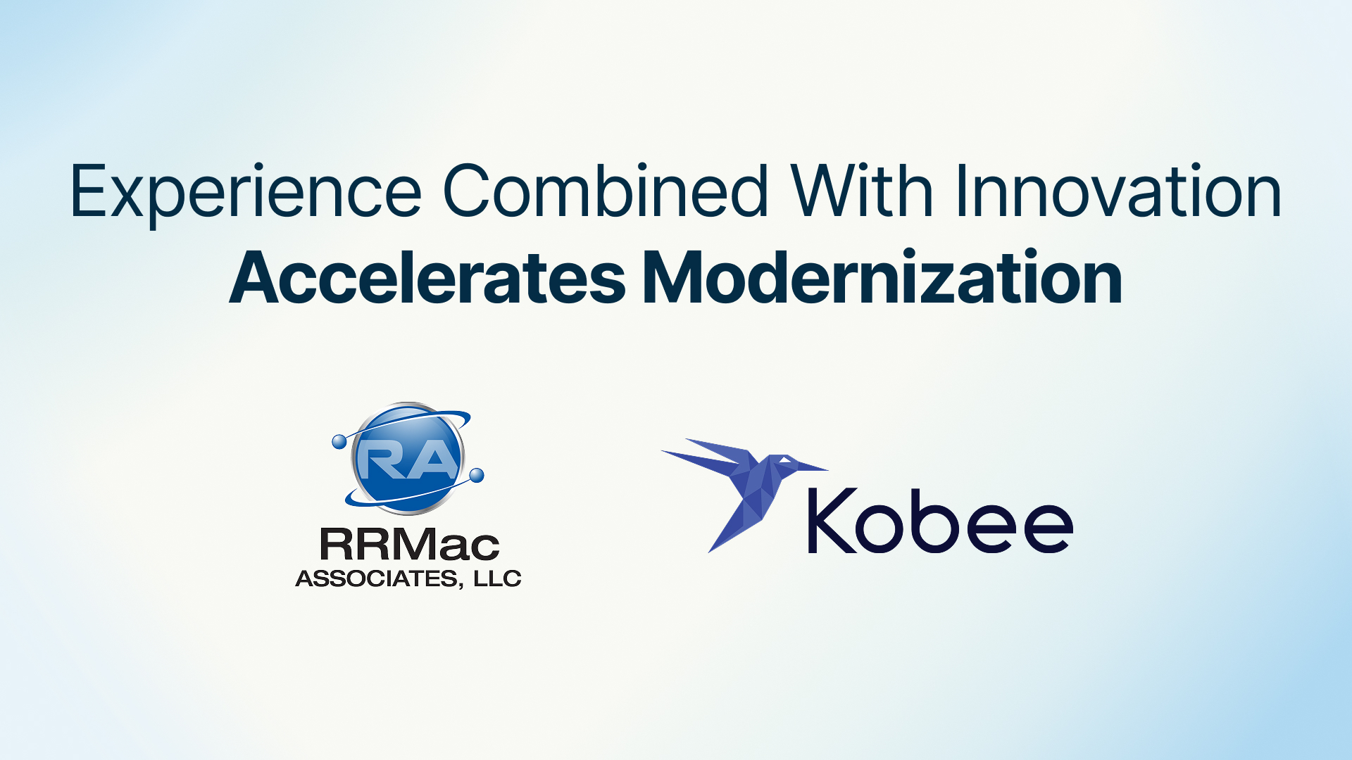 IKAN Partnership Graphic: Experience Combined With Innovation Accelerates Modernization